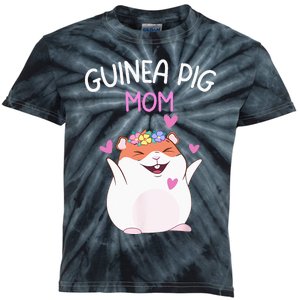 Guinea Pig Mom Cute Mothers Day Women Girls Guinea Pig Mom Kids Tie-Dye T-Shirt