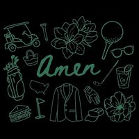 Golf Par Master Golfer Golf Lover Amen Tall T-Shirt