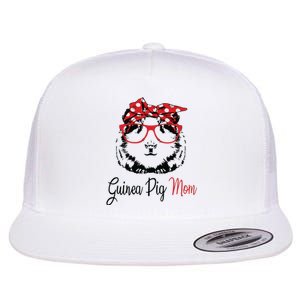 Guinea Pig Mom Flat Bill Trucker Hat