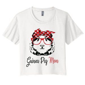 Guinea Pig Mom Women's Crop Top Tee