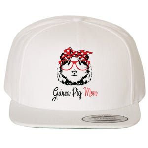 Guinea Pig Mom Wool Snapback Cap