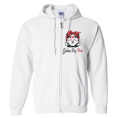 Guinea Pig Mom Full Zip Hoodie