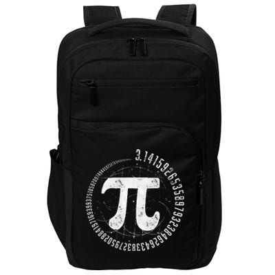 Geometry Pi Math Science STEM 3.14 Pi Day Impact Tech Backpack