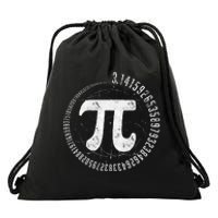 Geometry Pi Math Science STEM 3.14 Pi Day Drawstring Bag