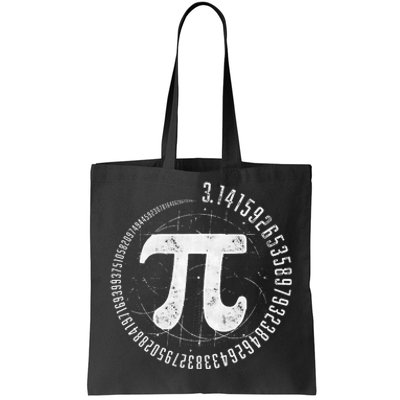 Geometry Pi Math Science STEM 3.14 Pi Day Tote Bag