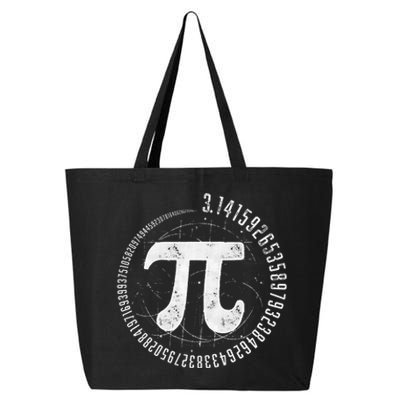 Geometry Pi Math Science STEM 3.14 Pi Day 25L Jumbo Tote