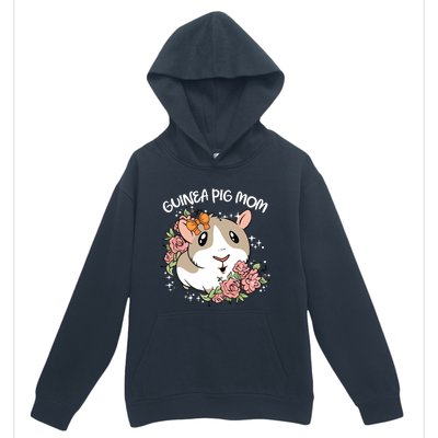 Guinea Pig Mom Cute And Funny Gift For Pet Animal Lovers Mommy Mama Mothers Urban Pullover Hoodie