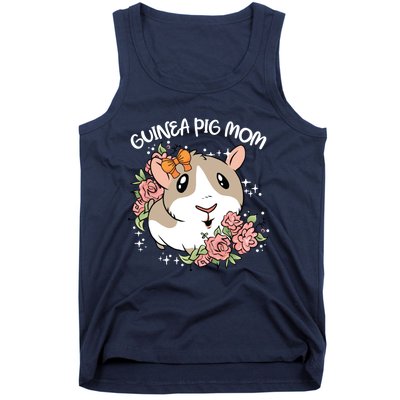 Guinea Pig Mom Cute And Funny Gift For Pet Animal Lovers Mommy Mama Mothers Tank Top