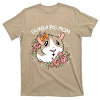 Guinea Pig Mom Cute And Funny Gift For Pet Animal Lovers Mommy Mama Mothers T-Shirt