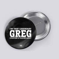 Greg Personal Name First Name Funny Greg Button