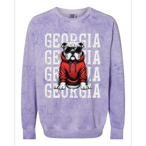 Georgia Personalized Name Colorblast Crewneck Sweatshirt