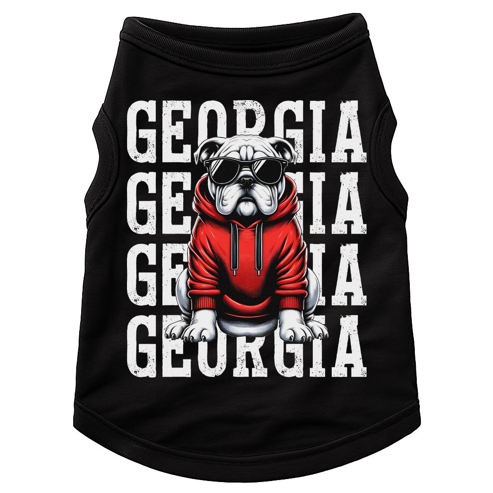Georgia Personalized Name Doggie Tank