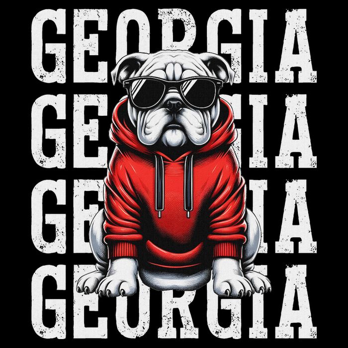Georgia Personalized Name Cooling Performance Crew T-Shirt