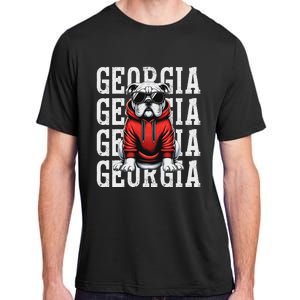 Georgia Personalized Name Adult ChromaSoft Performance T-Shirt