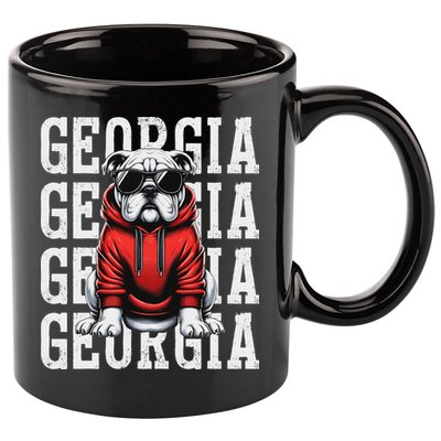 Georgia Personalized Name 11oz C Handle Ceramic Mug