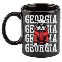Georgia Personalized Name 11oz C Handle Ceramic Mug