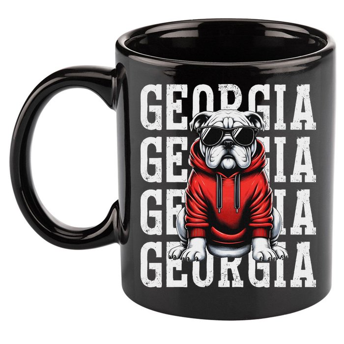Georgia Personalized Name 11oz C Handle Ceramic Mug