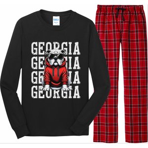 Georgia Personalized Name Long Sleeve Pajama Set