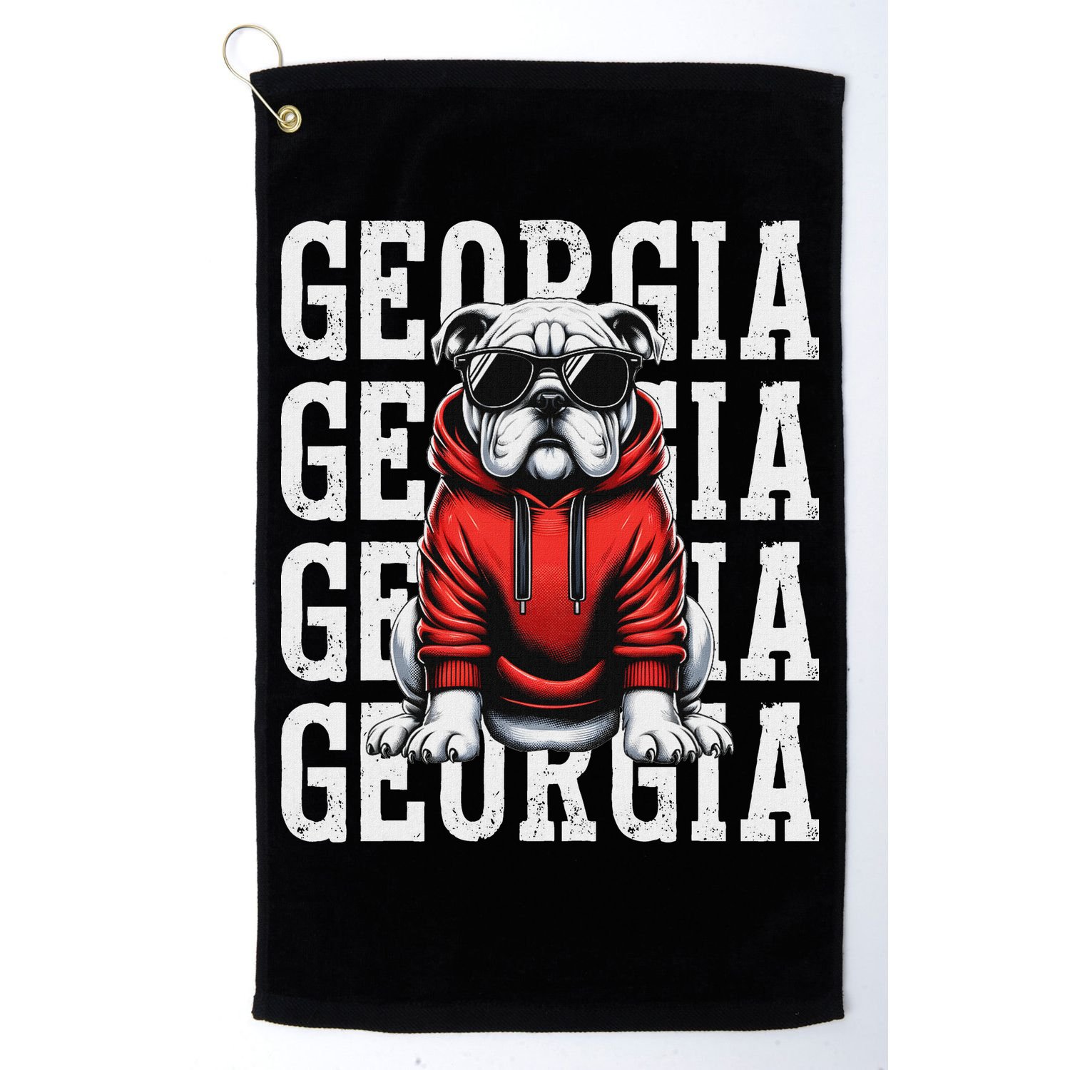 Georgia Personalized Name Golf Towel