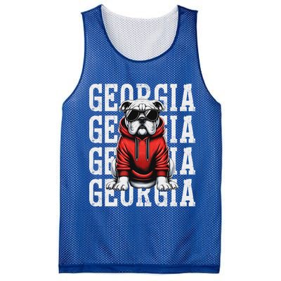 Georgia Personalized Name Mesh Reversible Basketball Jersey Tank