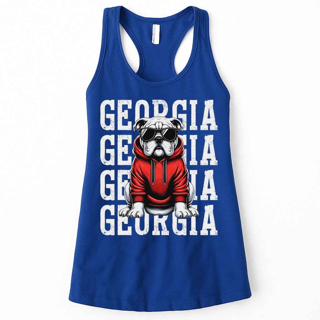 Georgia Personalized Name Womens Tank Top