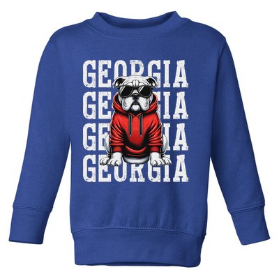 Georgia Personalized Name Toddler Sweatshirt