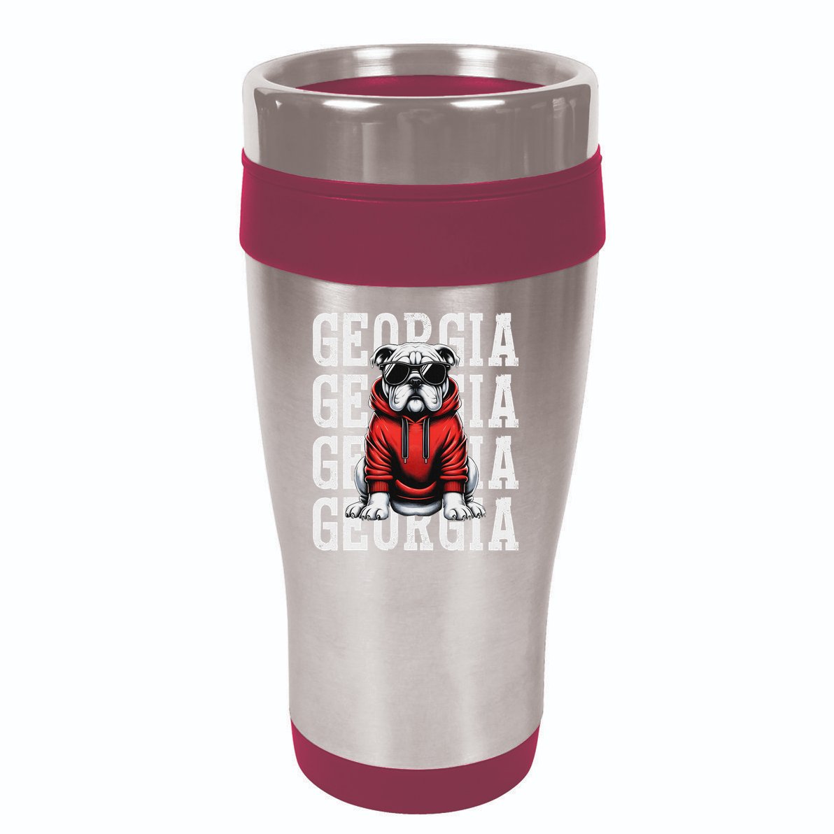Georgia Personalized Name 16oz Travel Tumbler