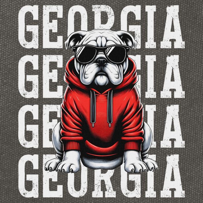 Georgia Personalized Name Cotton Canvas Backpack