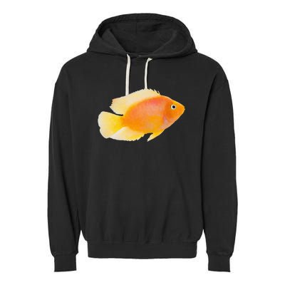 GoldFish Pet Novel Design For Aquarium Nature Lover Garment-Dyed Fleece Hoodie