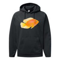 GoldFish Pet Novel Design For Aquarium Nature Lover Performance Fleece Hoodie