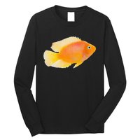 GoldFish Pet Novel Design For Aquarium Nature Lover Long Sleeve Shirt