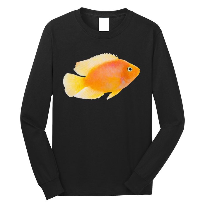 GoldFish Pet Novel Design For Aquarium Nature Lover Long Sleeve Shirt