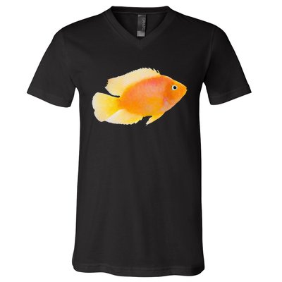 GoldFish Pet Novel Design For Aquarium Nature Lover V-Neck T-Shirt