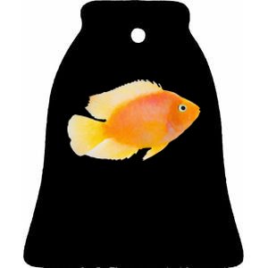 GoldFish Pet Novel Design For Aquarium Nature Lover Ceramic Bell Ornament