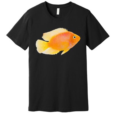 GoldFish Pet Novel Design For Aquarium Nature Lover Premium T-Shirt