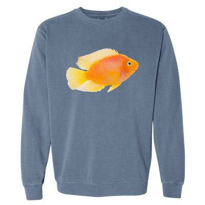 GoldFish Pet Novel Design For Aquarium Nature Lover Garment-Dyed Sweatshirt