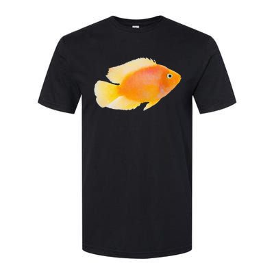 GoldFish Pet Novel Design For Aquarium Nature Lover Softstyle CVC T-Shirt