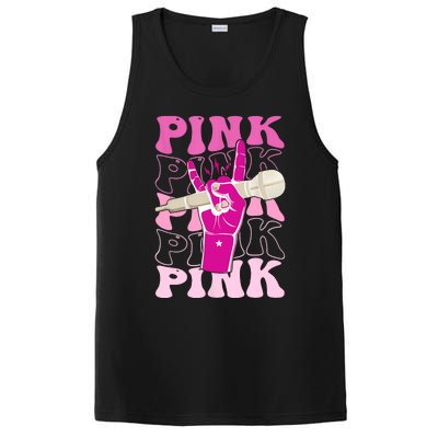 Groovy Personalized Name Retro PosiCharge Competitor Tank