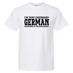 German Personal Name First Name Funny German Garment-Dyed Heavyweight T-Shirt