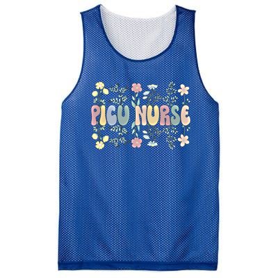 Groovy Picu Nurse Pediatric Intensive Care Unit Meaningful Gift Mesh Reversible Basketball Jersey Tank