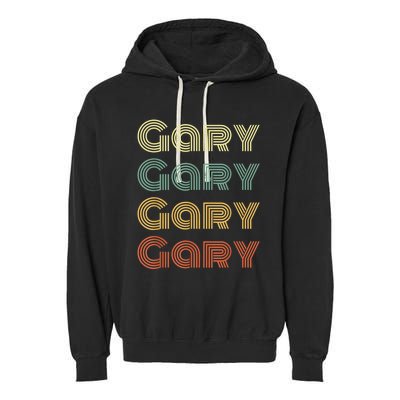 GARY Personalized Name Retro Vintage Gifts For GARY Garment-Dyed Fleece Hoodie