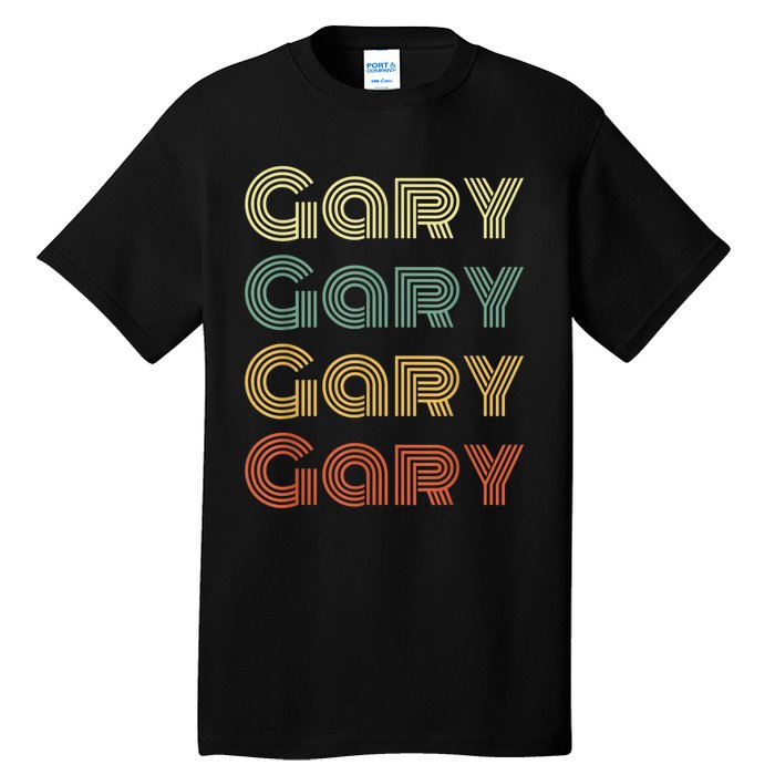 GARY Personalized Name Retro Vintage Gifts For GARY Tall T-Shirt