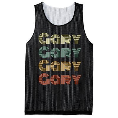 GARY Personalized Name Retro Vintage Gifts For GARY Mesh Reversible Basketball Jersey Tank