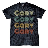 GARY Personalized Name Retro Vintage Gifts For GARY Tie-Dye T-Shirt