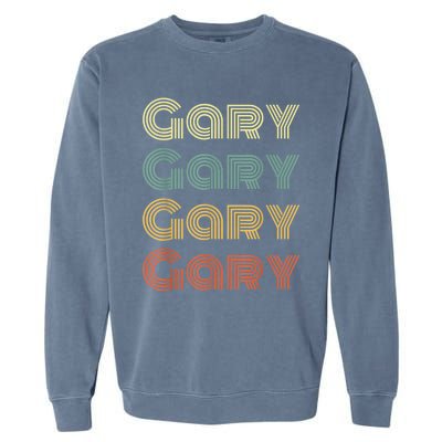 GARY Personalized Name Retro Vintage Gifts For GARY Garment-Dyed Sweatshirt