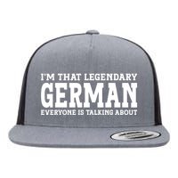 German Personal Name First Name Funny German Flat Bill Trucker Hat