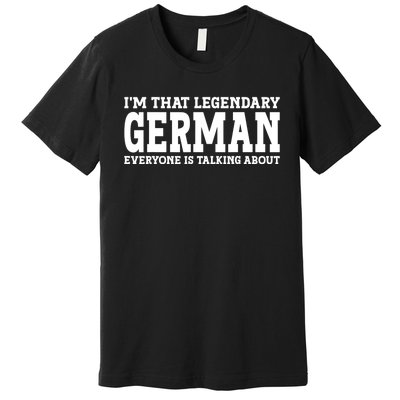 German Personal Name First Name Funny German Premium T-Shirt