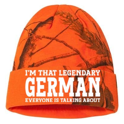 German Personal Name First Name Funny German Kati Licensed 12" Camo Beanie