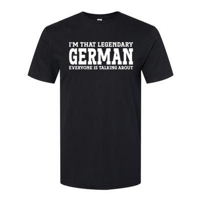 German Personal Name First Name Funny German Softstyle CVC T-Shirt