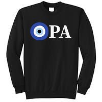 Greek Pride Opa Evil Eye Sweatshirt